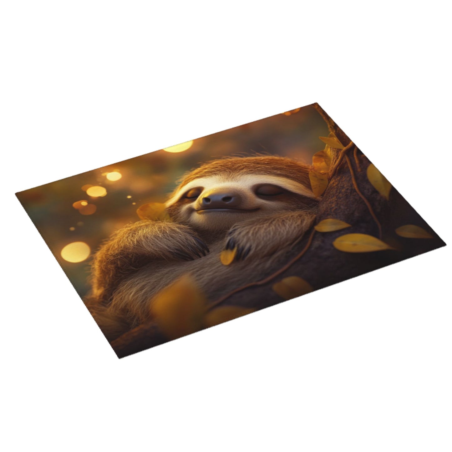 Cute Sloth Pattern Kitchen Drying Mat