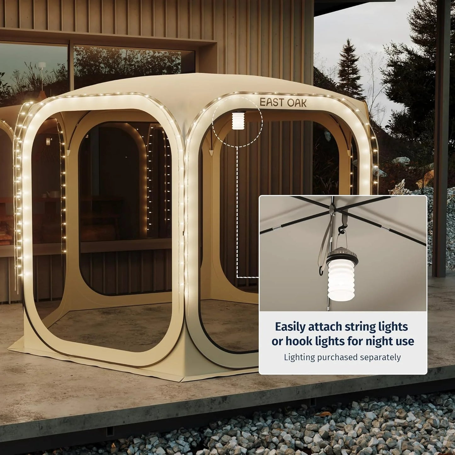 EAST OAK Screen House Tent Pop-Up