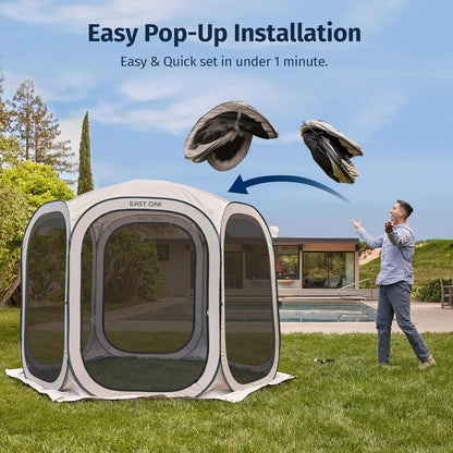 EAST OAK Screen House Tent Pop-Up